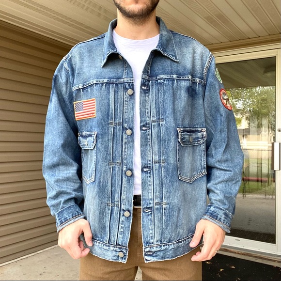 Polo Ralph Lauren Sportsman Denim Patch 